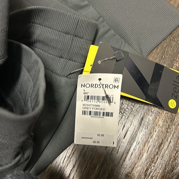 BNWT Zella Men’s Jogger in Grey Forged - Picture 9 of 9